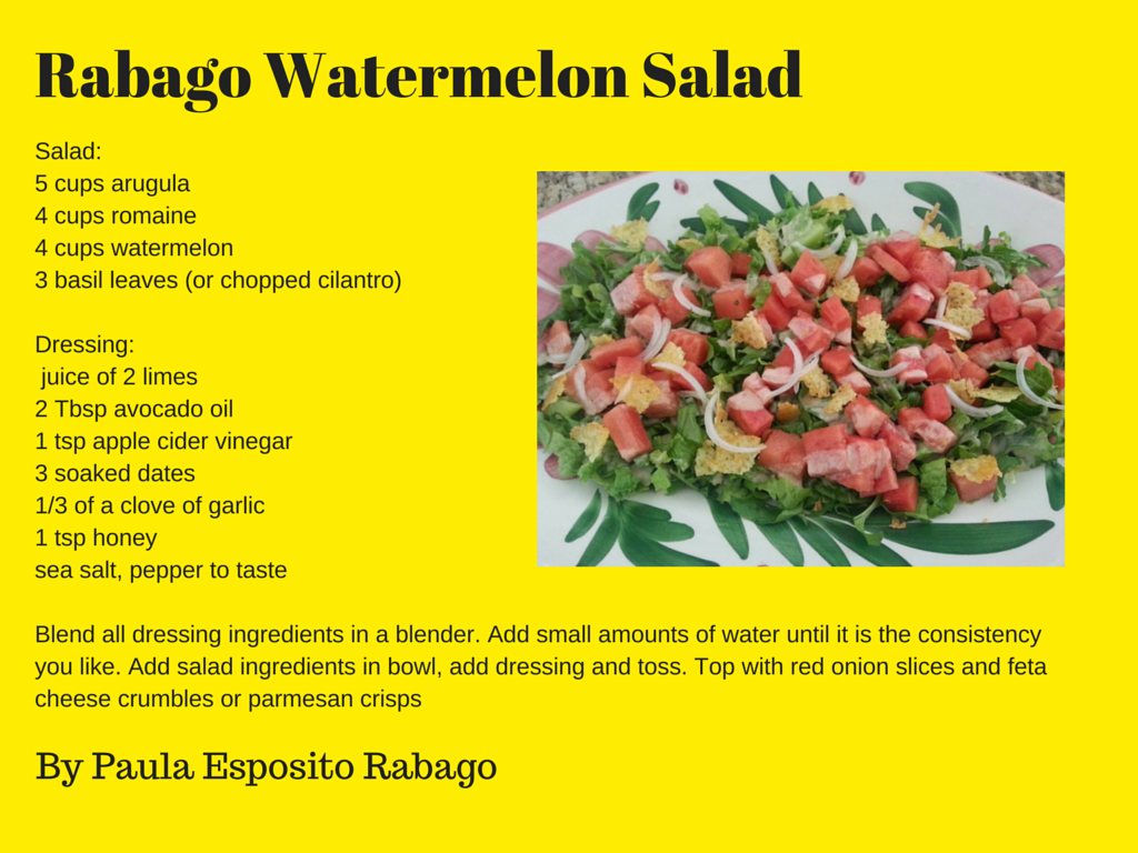 Rabago Watermelon Salad