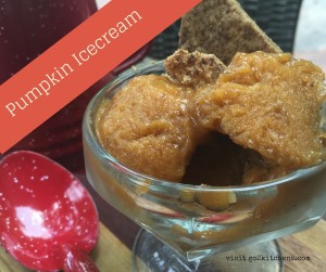 pumpkin ice cream