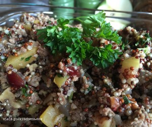 healthy holiday recipes - stuffing