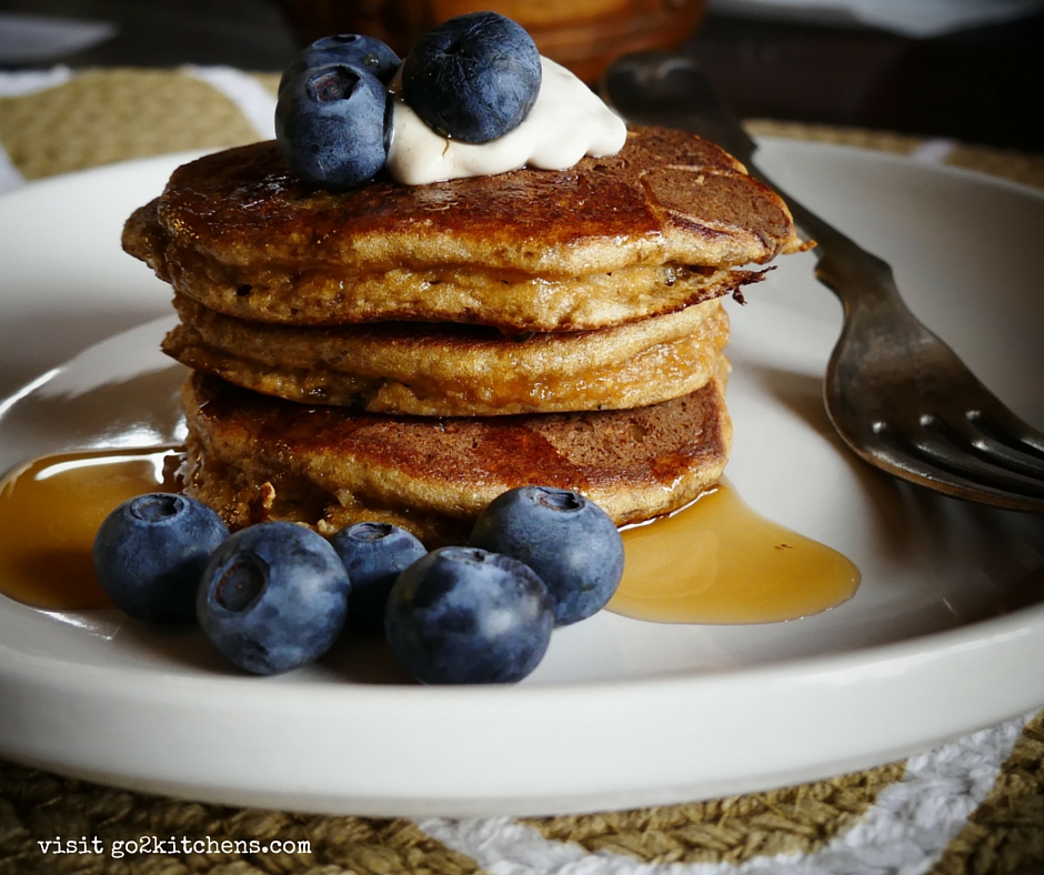 Fluffy Silver Dollar Grain Free Pancakes