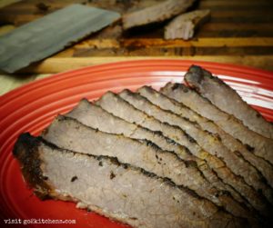 Smoke Grass Fed Brisket