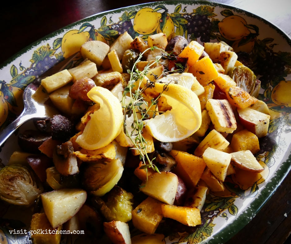 holiday roasted vegetables