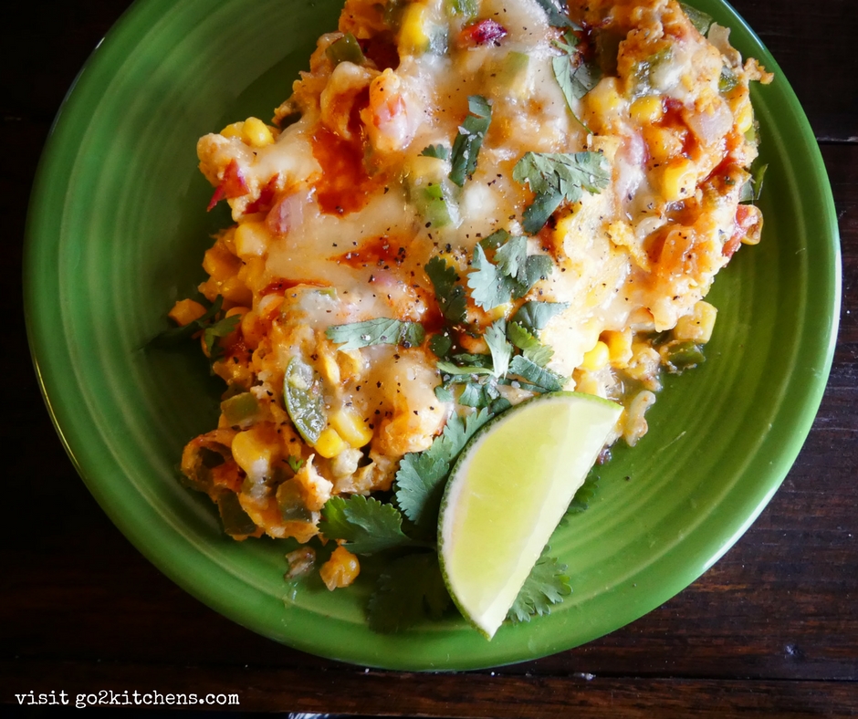 Mexican egg breakfast