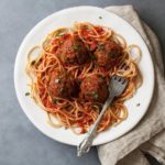 Baked Savory Turkey Meatballs