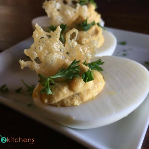 Alfredo Deviled Eggs Recipe go2kitchens
