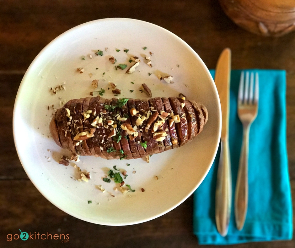 Hasselback Sweet Potatoes