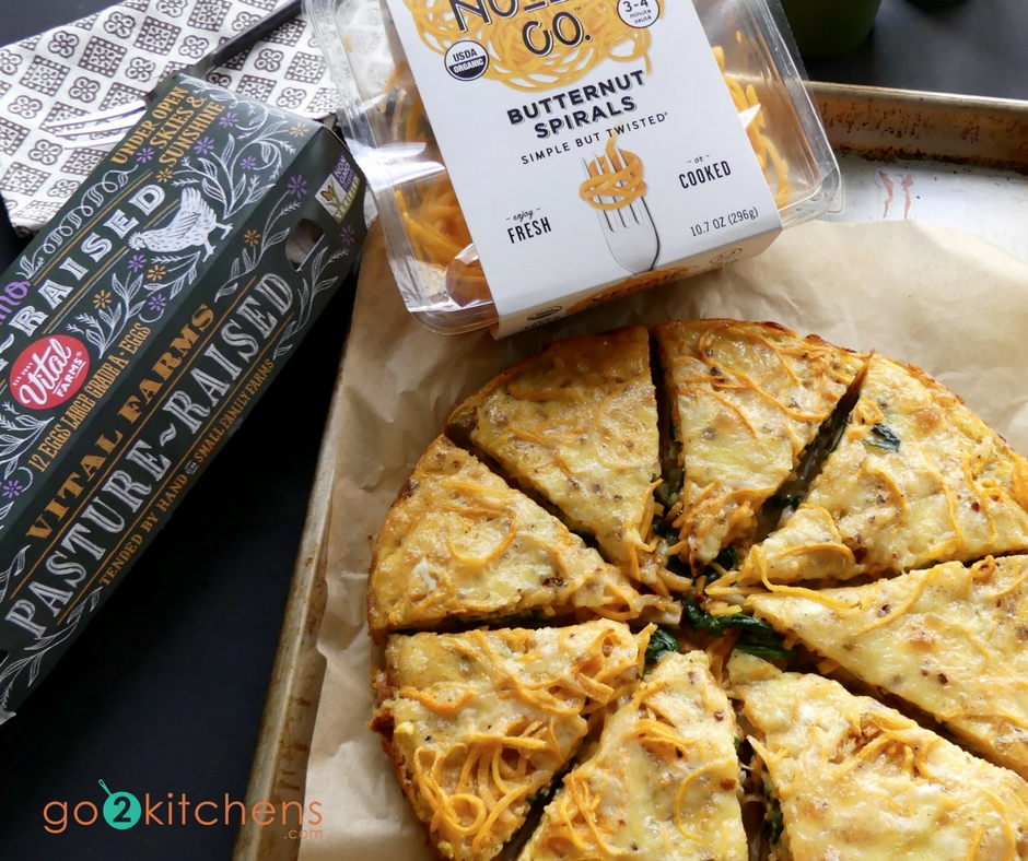 Cheesy Butternut Frittata