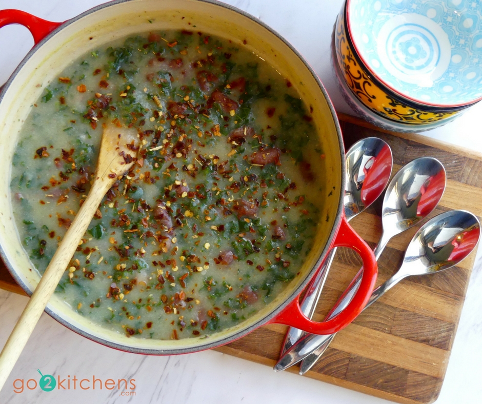 Caldo Verde Wedding Soup